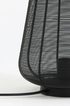 Light en Living Tafellamp ADETA 2 maten in mat zwart en goud