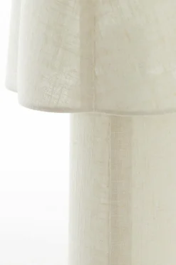 Light en Living Tafellamp Ø25X50 Cm Musaby linnen naturel