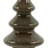Light en Living Tafellamp LED Ø14x20 cm TREE glas bruin+koper