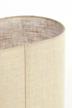 Light en Living Tafellamp 30x20x70 cm LASLO hout natural+linnen naturel