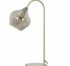 Light en Living Tafellamp RAKEL Antique brass of zwart