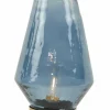 Light en Living Tafellamp LED JAYA glas donker blauw+goud