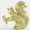 Light en Living Tafellamp E14 22,5x25 cm SQUIRREL goud