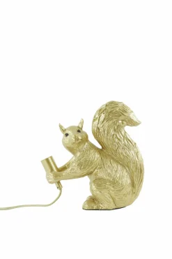 Light en Living Tafellamp E14 22,5x25 cm SQUIRREL goud