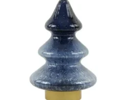 Light en Living Tafellamp LED Ø19x28 cm TREE glas donker blauw+goud