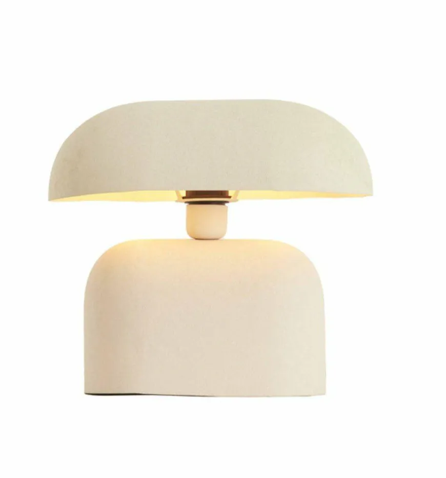 Light en Living Tafellamp 34x21x30 cm TODD mat crème