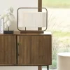 Light en Living Tafellamp 45x15x37,5 cm LECCE donkerbruin + touw naturel