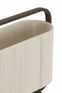 Light en Living Tafellamp 45x15x37,5 cm LECCE donkerbruin + touw naturel