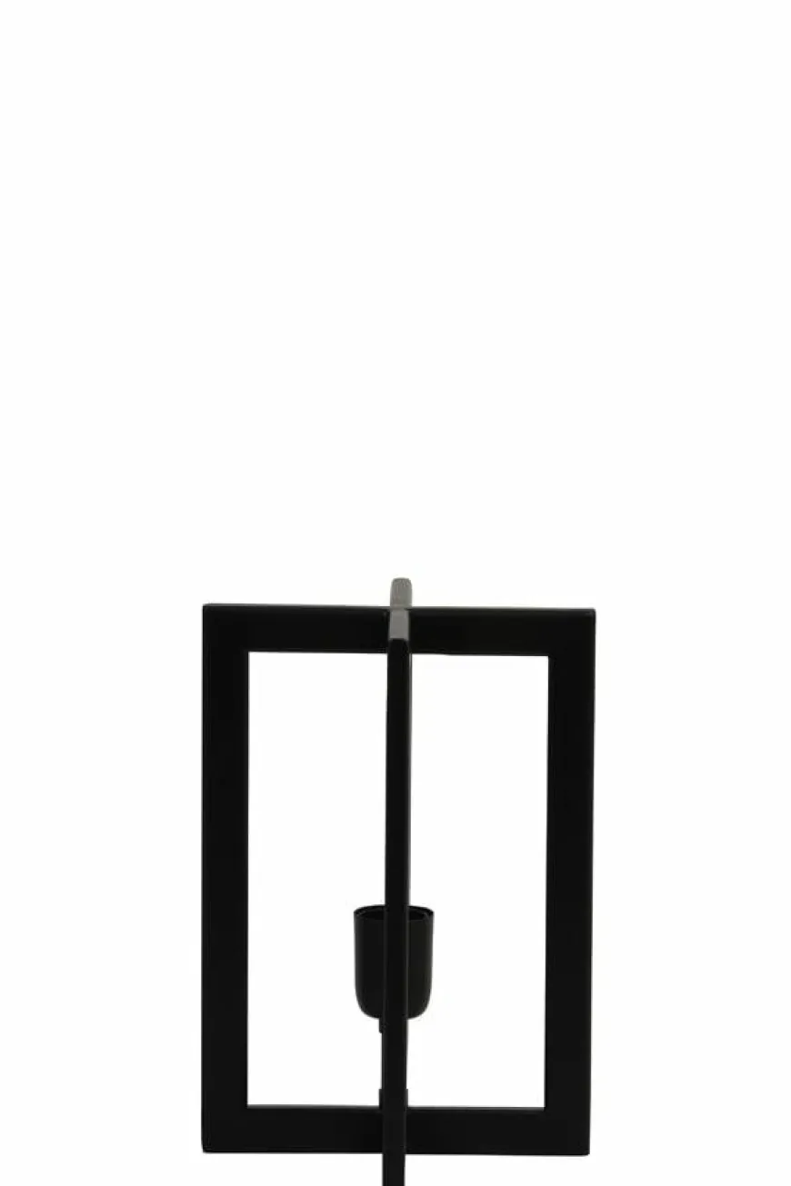 Light en Living Tafellamp 21x21x30 cm MACE mat zwart