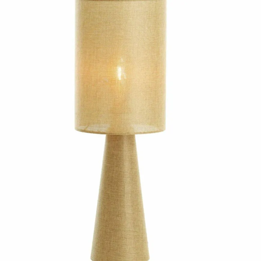 Light en Living Tafellamp Ø20x58 cm MICKY linnen olijf groen