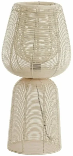Light en Living Tafellamp Ø24x54 cm ABOSO crème