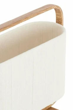 Light en Living Tafellamp 45x15x37,5 cm LECCE houtprint + touw naturel