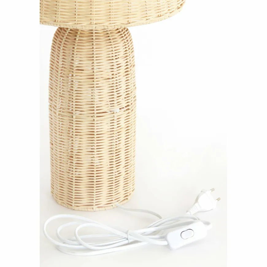 Light en Living Tafellamp Ø28,5x60 cm MANDOR rotan naturel