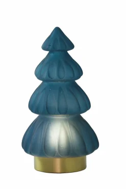 Light en Living Tafellamp LED Ø15x28 cm TREE glas mat petrol
