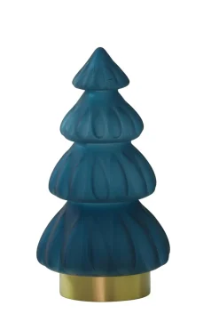 Light en Living Tafellamp LED Ø15x28 cm TREE glas mat petrol