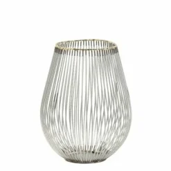 Light en Living Theelicht Ø16x20 cm VENADE antiek zilver