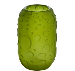 Light en Living Theelicht FINLEY glas mat licht groen - 2 afmetingen