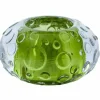 Light en Living Theelicht FINLEY glas licht groen - 2 afmetingen