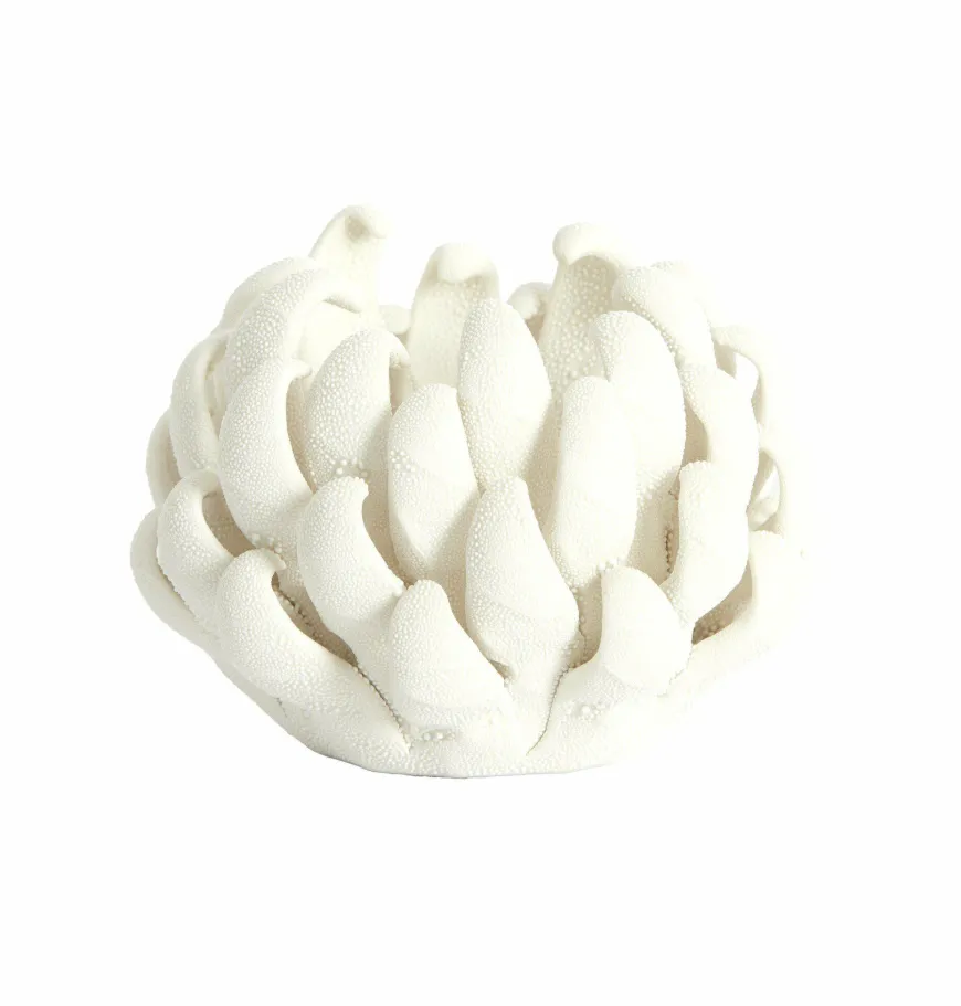 Light en Living Theelicht Ø10,5x7,5 cm SERINA porselein crème