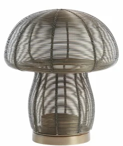 Light en Living Theelicht Ø20x24 cm MUSHROOM antiek brons