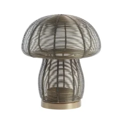 Light en Living Theelicht Ø20x24 cm MUSHROOM antiek brons