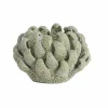 Light en Living Theelicht Ø10,5x7,5 cm SERINA porselein olijfgroen