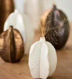 Light en Living Vaas deco AKOSI keramiek wit - Diverse afmetingen
