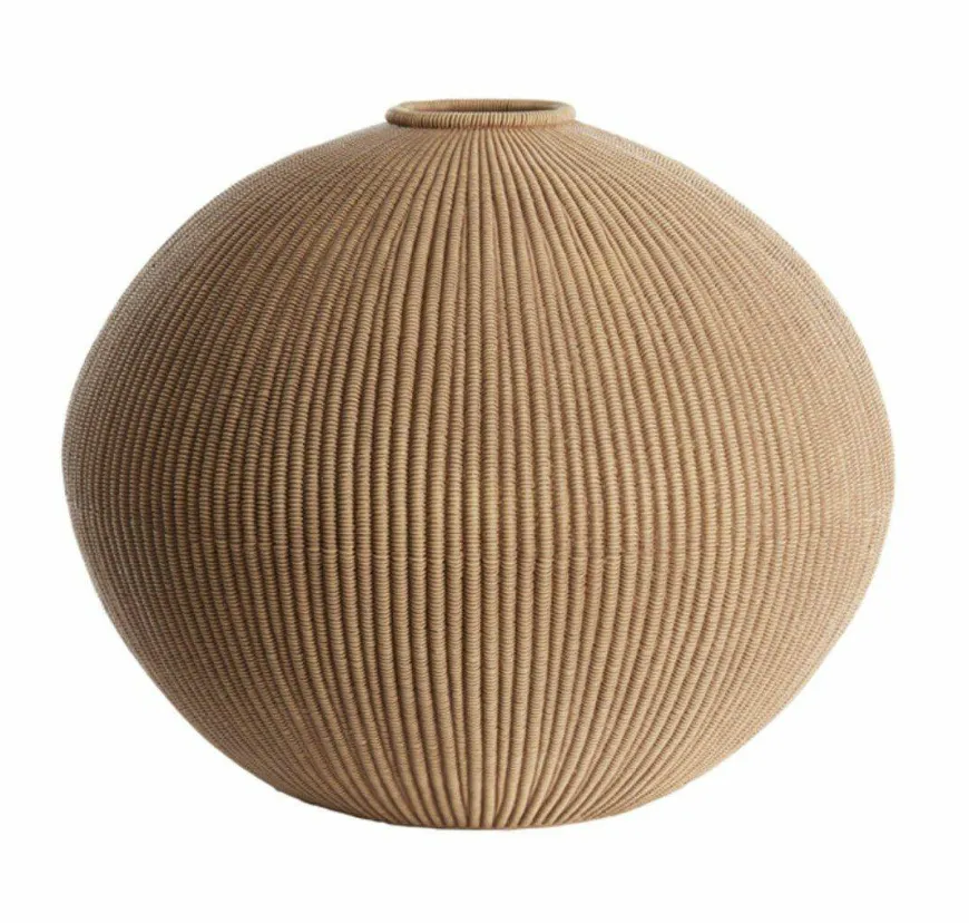 Light en Living Vaas deco Ø46x37 cm VALERIE licht bruin