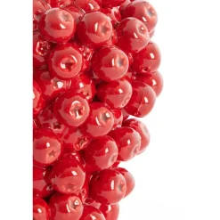 Light en Living Vaas deco Ø25,5x27 cm BERRIES keramiek rood
