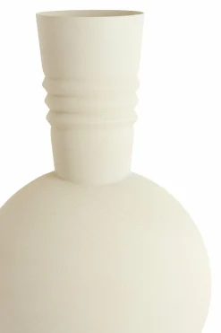 Light en Living Vaas deco Ø18X54,5 cm KAVANSI mat creme