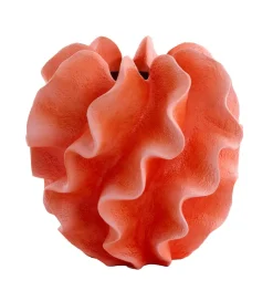 Light en Living Vaas deco Ø32,5X31 cm SHARUNA coral