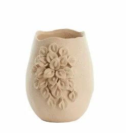 Light en Living Vaas deco 23X20,5X26 cm AMIATA keramiek mat crème