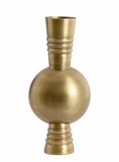 Light en Living Vaas deco Ø18X54,5 cm cm KAVANSI antiek brons