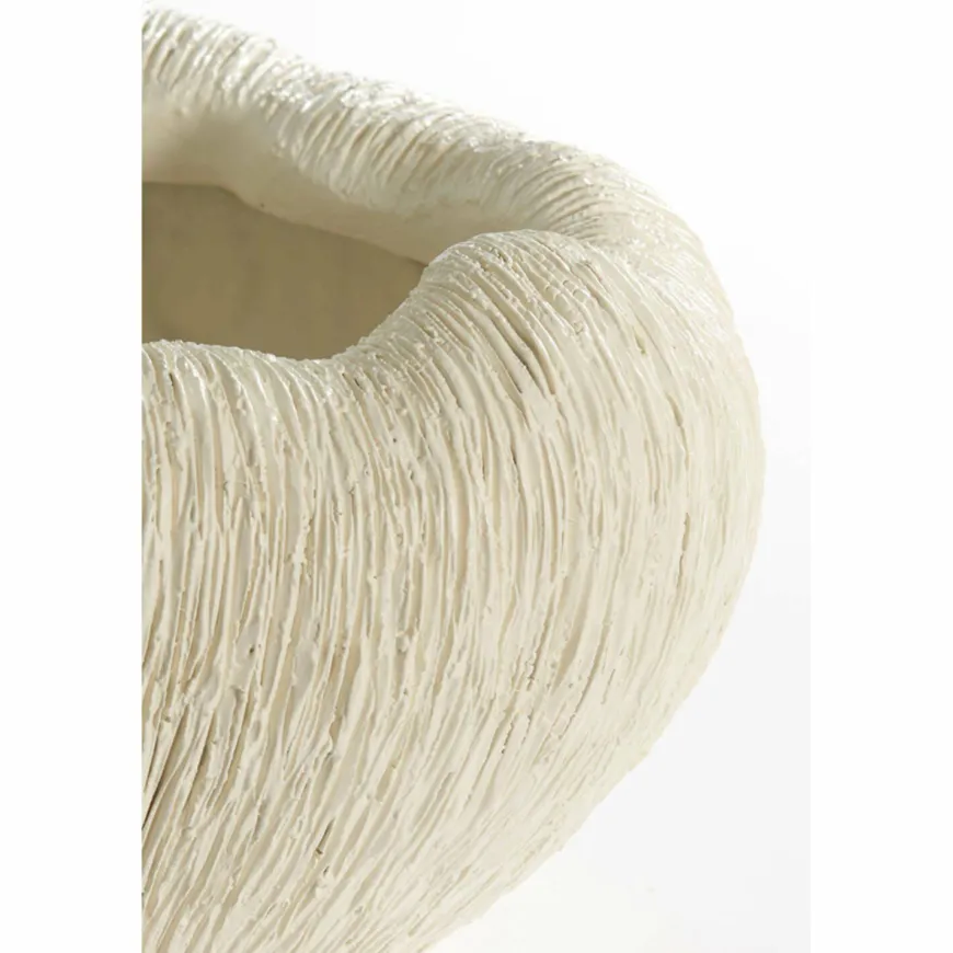 Light en Living Vaas deco 39,5x32x24 cm DENISA crème