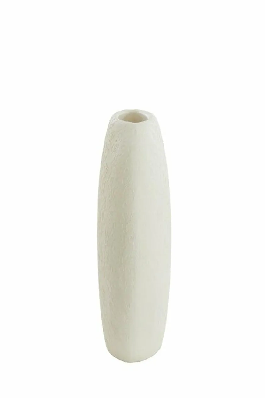Light en Living Vaas deco 51x14x50 cm RENDA crème