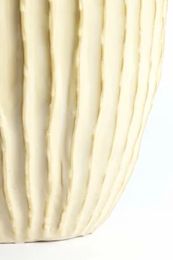 Light en Living Vaas deco Ø32X40 cm TALEA keramiek zand-beige