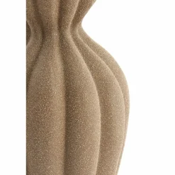 Light en Living Vaas deco Ø19x35,5 cm SILLIAN keramiek mat bruin