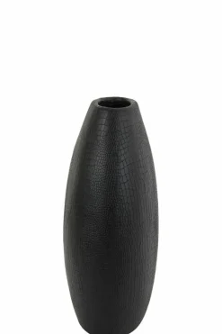 Light en Living Vaas deco 35x20,5x49,5 cm MAMBAS zwart