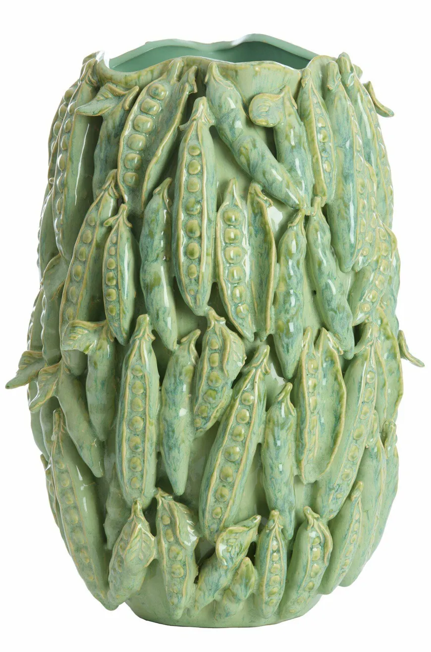 Light en Living Vaas deco 31,5x30,5x45 cm FABA mintgroen