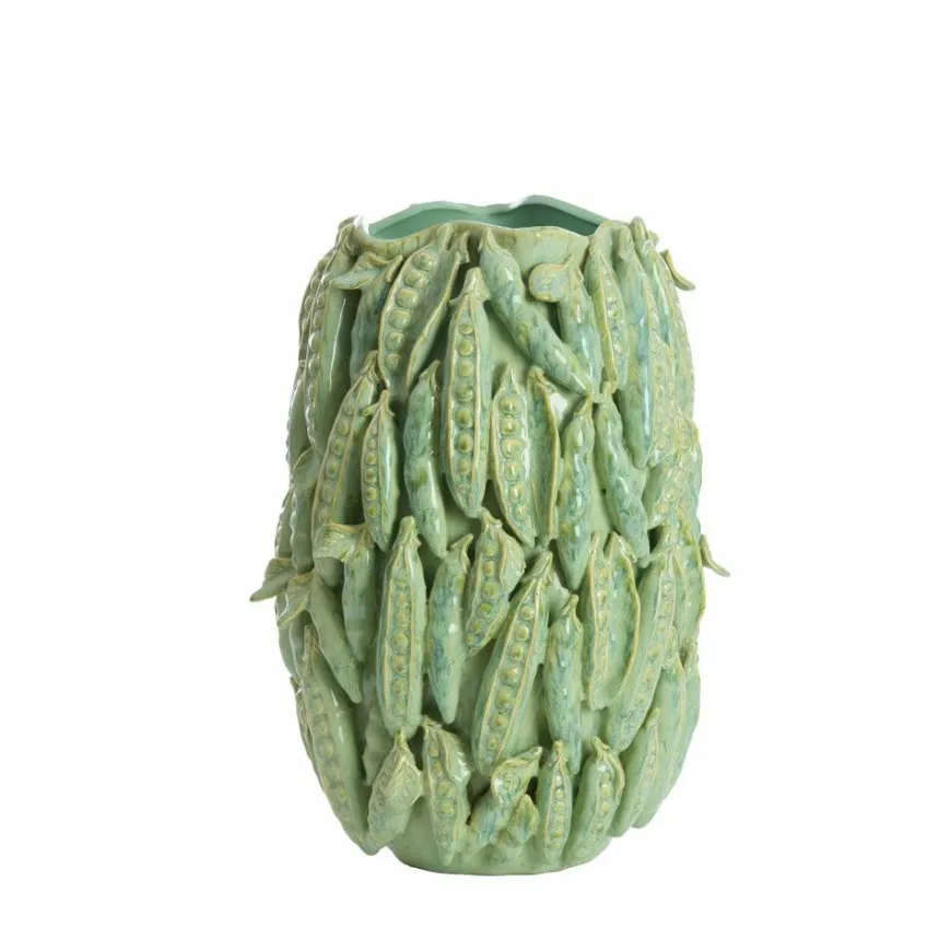 Light en Living Vaas deco 31,5x30,5x45 cm FABA mintgroen