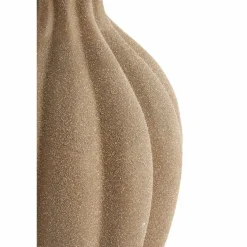 Light en Living Vaas deco Ø21,5x40,5 cm SILLIAN keramiek mat bruin