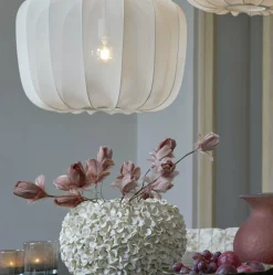 Light en Living Vaas deco Ø38x23 cm PHYLIA crème