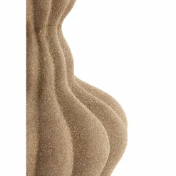 Light en Living Vaas deco Ø17x26 cm SILVIO keramiek mat bruin