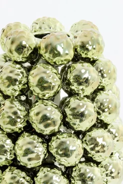 Light en Living Vaas deco Ø18,5x28 cm BUTANG keramiek metallic licht groen