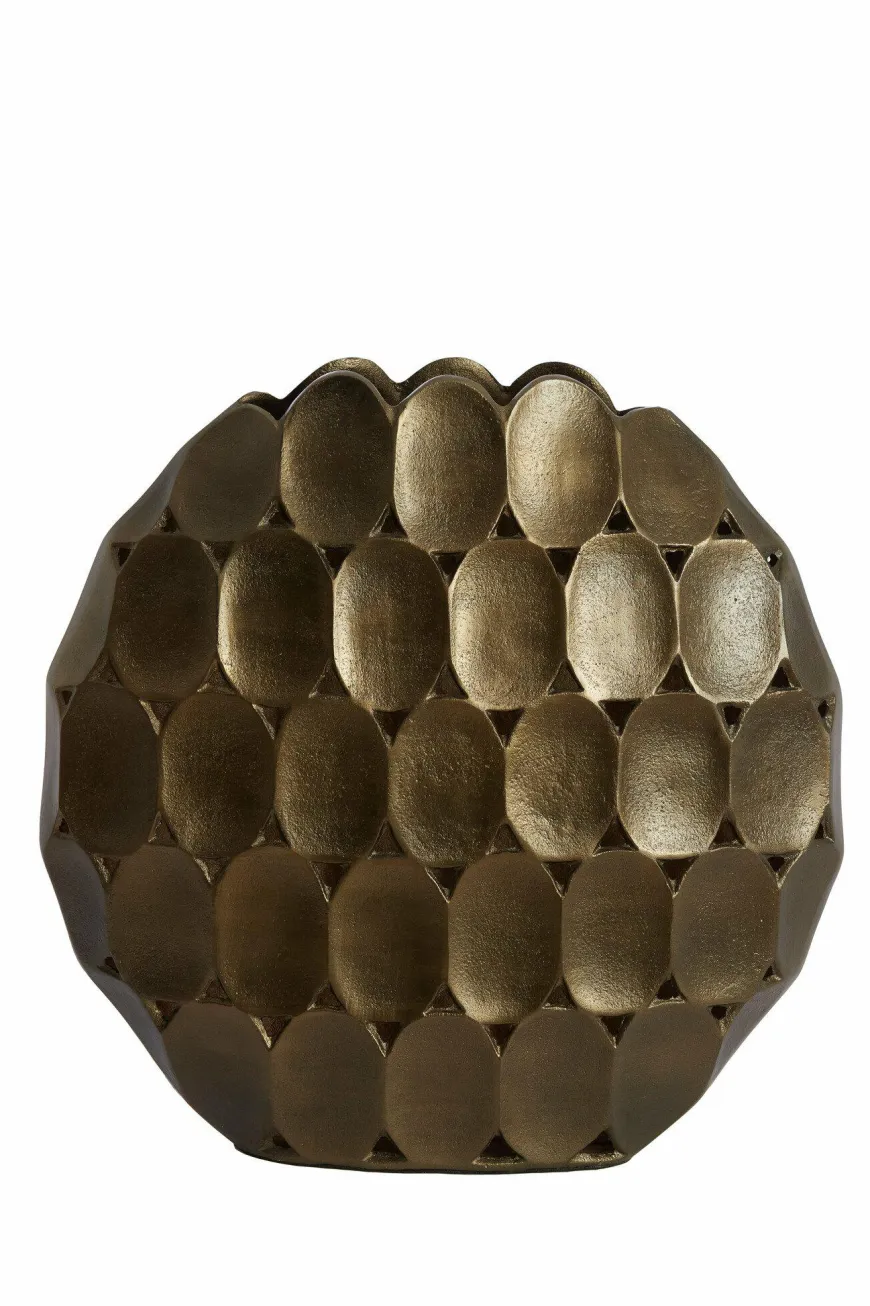 Light en Living Vaas deco 40X11X41 cm ORLAN goud