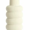 Light en Living Vaas deco Ø16X29,5 cm TRIORA keramiek mat crème