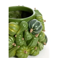 Light en Living Vaas deco Ø28x18 cm PUMPKIN groen