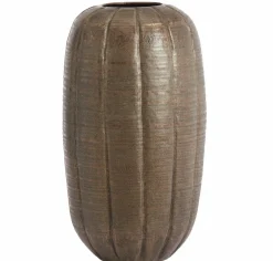 Light en Living Vaas deco Ø35x63 cm AGNITA donker bruin