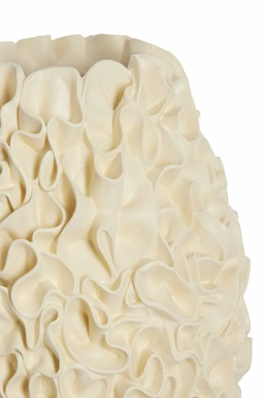 Light en Living Vaas deco Ø26x39,5 cm AGELLO crème
