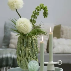 Light en Living Vaas deco Ø21x31 cm FABA mint groen